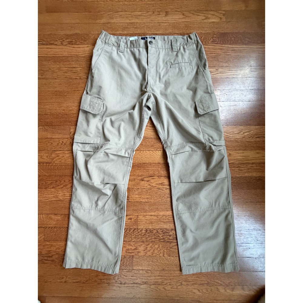 LA Police Gear Urban Ops Tactical Pant Khaki Tan Ripstop Cargo Mens 3832 CCP1017